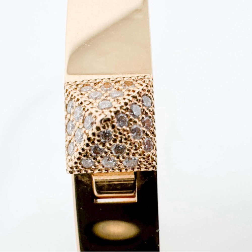 Hermès Rose Gold Collier de chien bracelet, small model - Picture 7 of 8